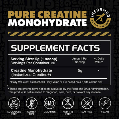 INSTANTIZED CREATINE®  30 Servings (5.29 Ounce)